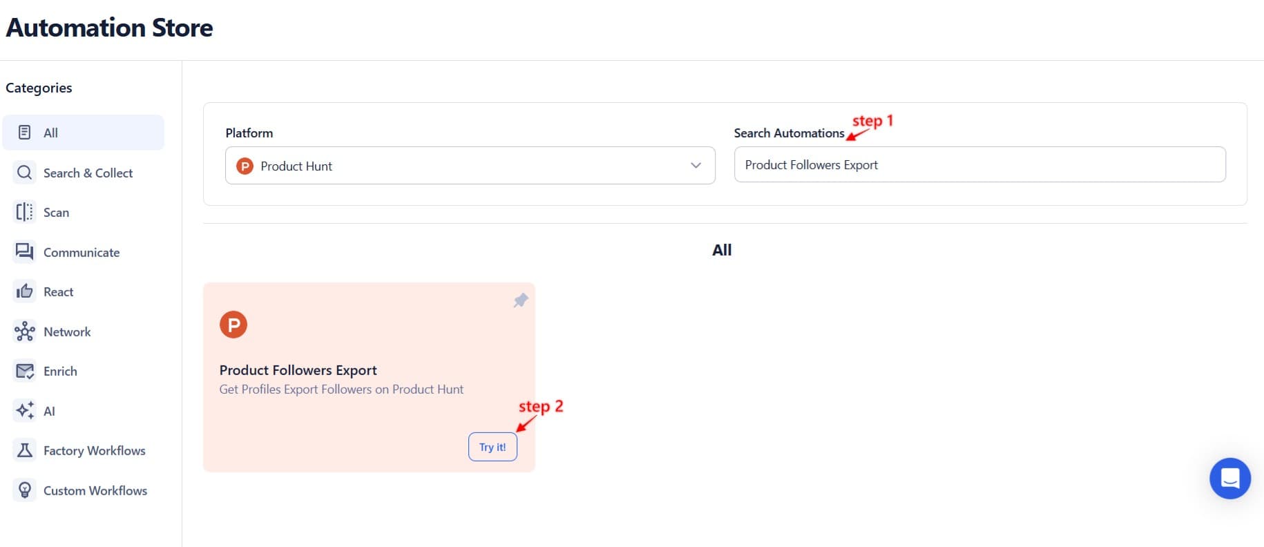 search-for-the-particular-automation