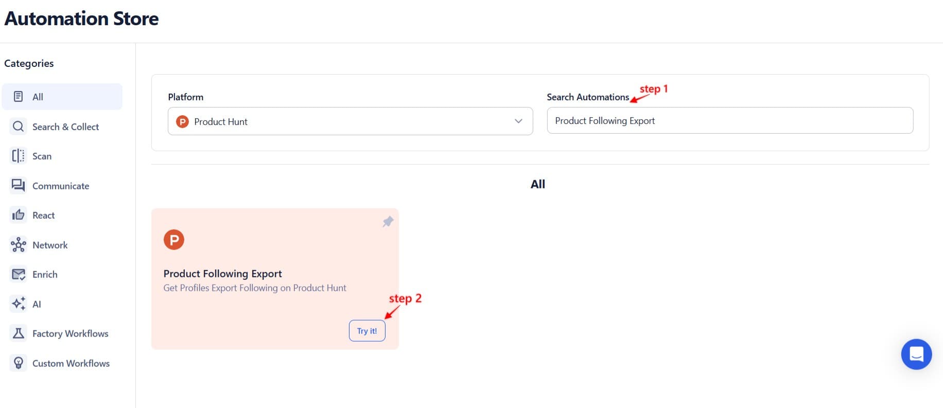 search-for-the-particular-automation
