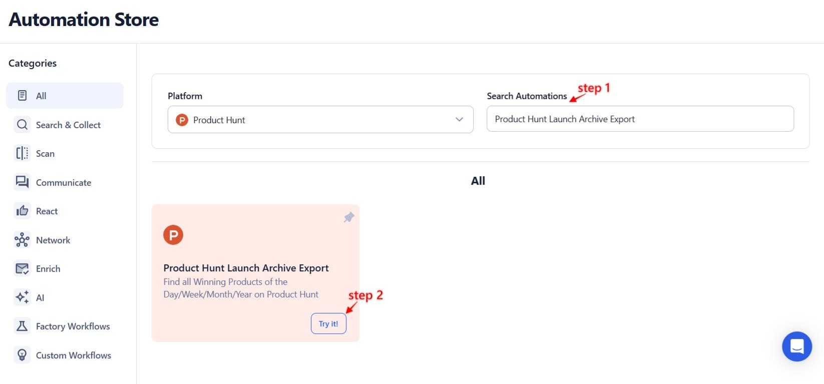 search-for-the-particular-automation