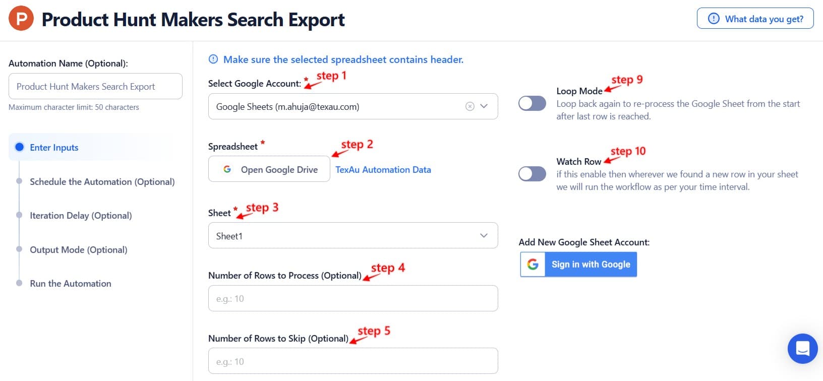 use-google-sheets-for-bulk-input