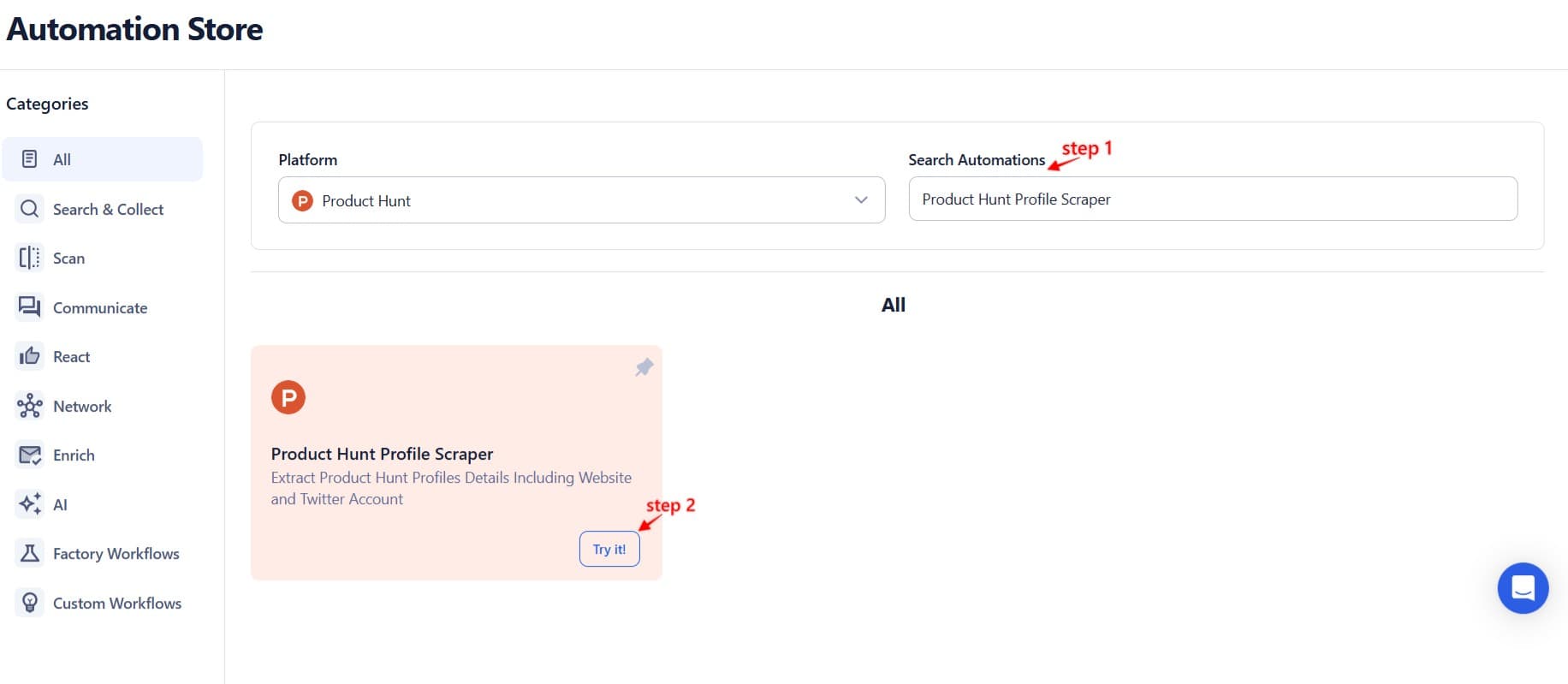search-for-the-particular-automation