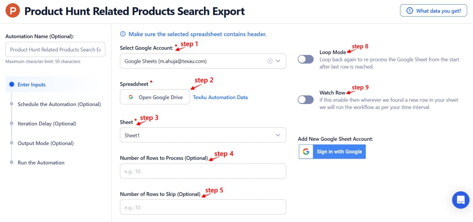 use-google-sheets-for-bulk-input
