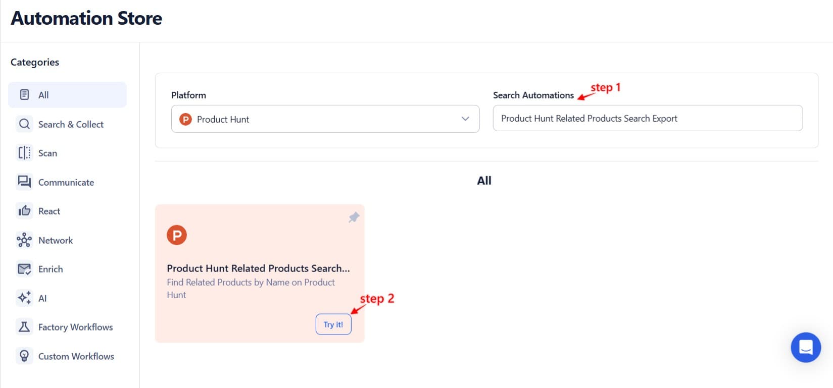 search-for-the-particular-automation