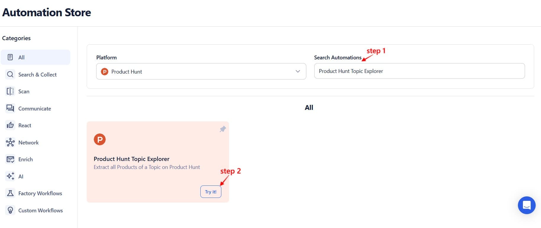 search-for-the-particular-automation