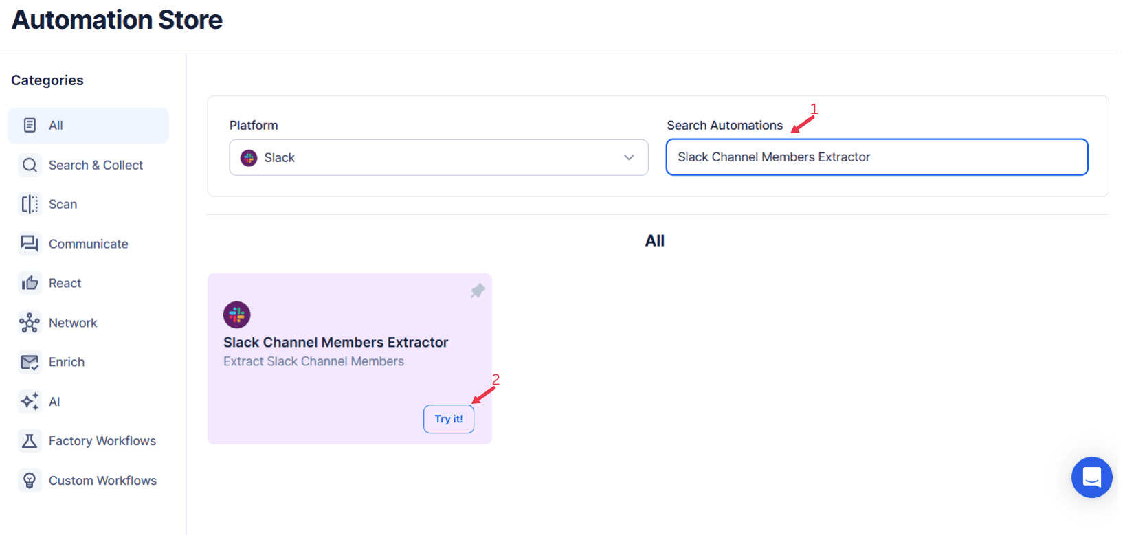 search-for-the-particular-slack-automation