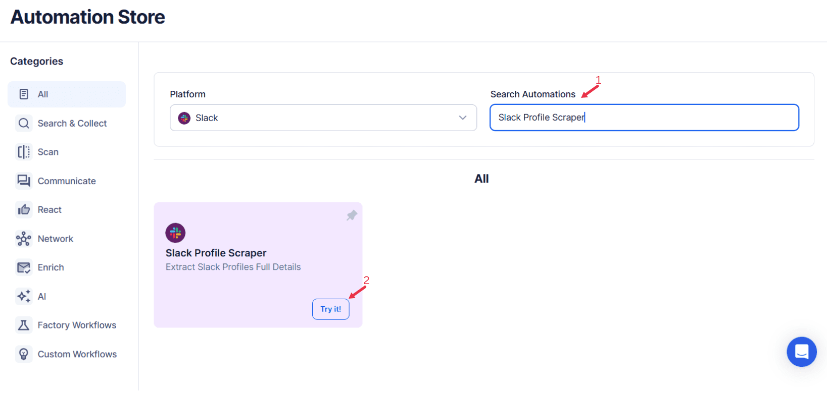 search-for-the-particular-slack-automation