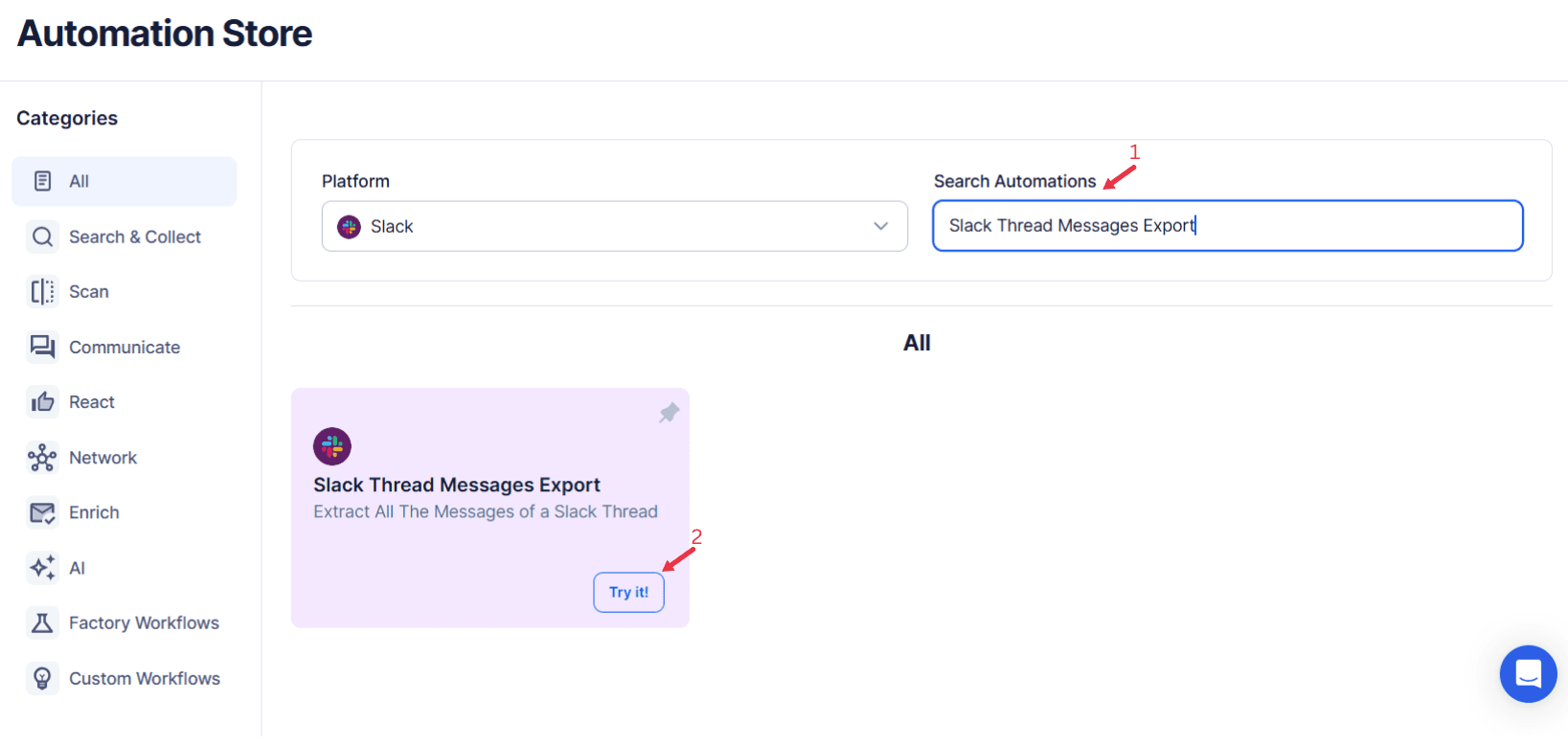 search-for-the-particular-slack-automation