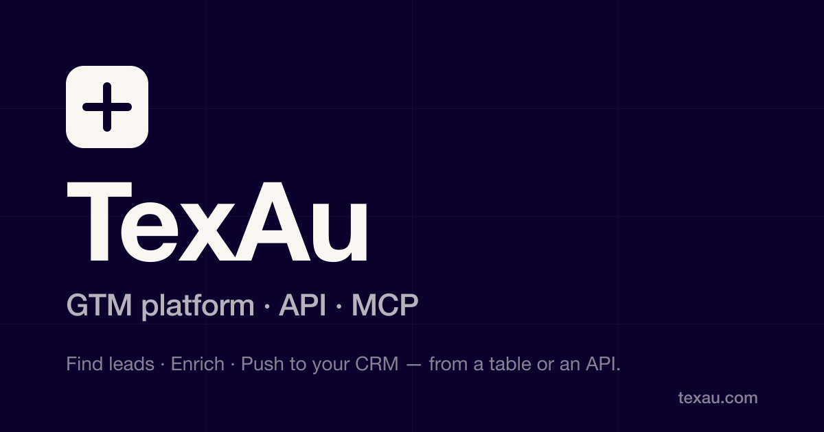 TexAu GTM automation platform